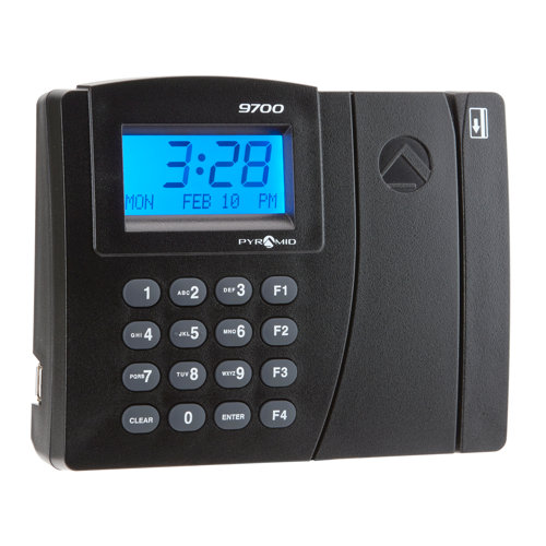 Pyramid TimeTrax Elite Swipe Card Time Clock System Wayfair